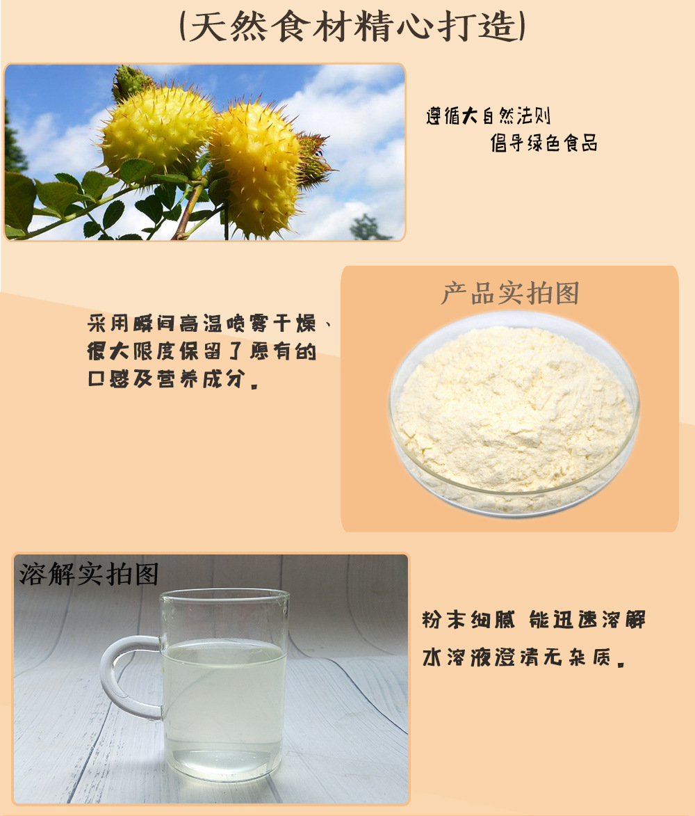 優質刺梨果粉、榨汁粉與提取物濃縮粉?-?廠家直銷支持大量批發0添加防腐劑